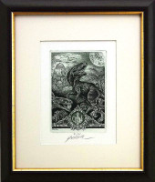 Tyrannosauři - Milan Bauer - grafika